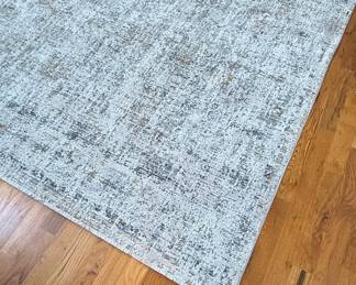 Distressed Transitional Area Rug