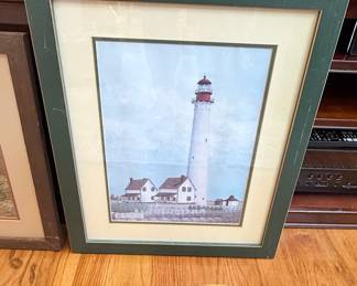 Cape May Lighthouse Framed Print by David Knowlton