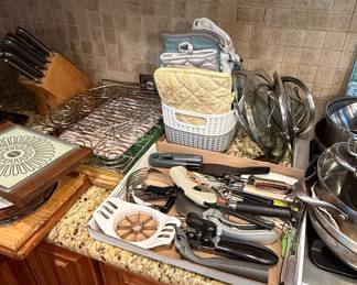 Assorted Kitchen Utensil and Accessory Lot