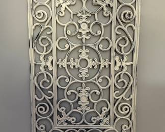 French Filigree Wall Decor Panel