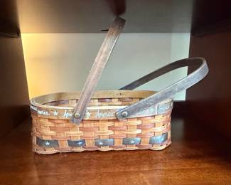 Longaberger "Proudly American" Spring Basket