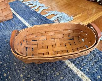 Longaberger 1993 Lavender Booking Basket