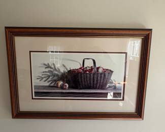 Pauline Eble Campanelli "Winter Apples" Framed Print