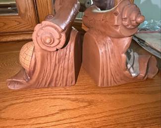 Vintage Universal Statuary Corp Hispaniola Nautical Bookends second image