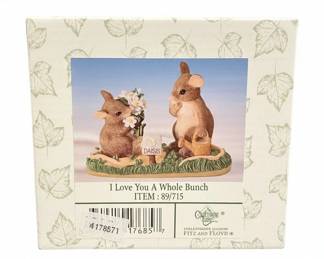 Charming Tails I Love You A Whole Bunch Figurine or second image