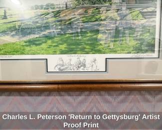 Charles L. Peterson Return to Gettysburg Artist Proof Print second image