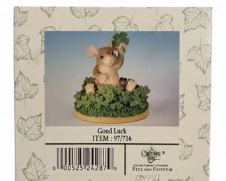 Charming Tails Good Luck Figurine Item or second image