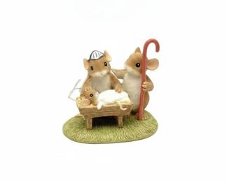 Fitz and Floyd Charming Tails A Gift From Above Figurine