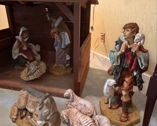 Vintage Fontanini Nativity Set second image