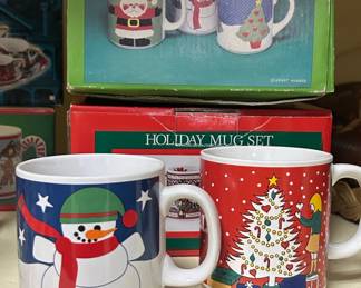 Grant Howard Holiday Mugs Set of Stoneware Coffee Mugs third image