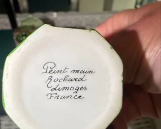 Rochard Limoges Garden Gazebo Porcelain Trinket Box third image