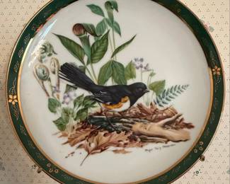 Danbury Mint The Songbirds of Roger Tory Peterson Towhee Plate