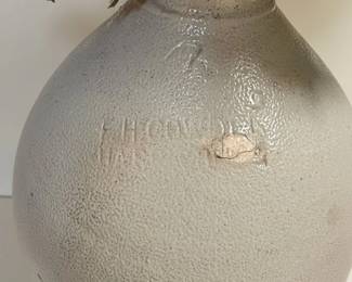 F.H. Cowden Harrisburg Stoneware Jug second image