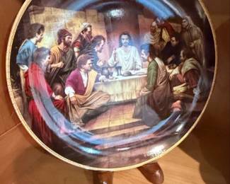 The Last Supper Decorative Collector Plate by Bradford Exchange