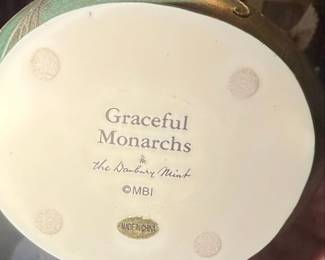 Danbury Mint Graceful Monarchs Figurine second image