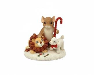 Charming Tails The Season of Peace Figurine Item or