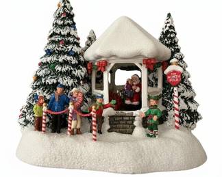 Department Snow Village Village Gazebo