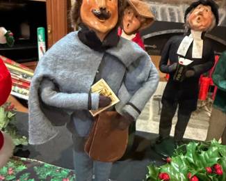 Vintage Byers Choice Caroler Figurine Postman