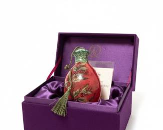 NeQwa Art HandPainted Glass Ornament
