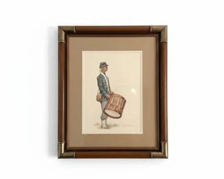 Karl Zembrusky Civil War Drummer Watercolor