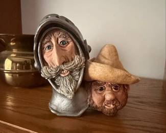 Bosson HeadsDon Quixote and Sancho Panza