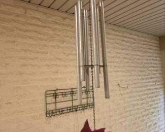 Cardinal Bird Wind Chime