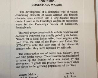 John P. Stumpf Conestoga Wagon Model second image