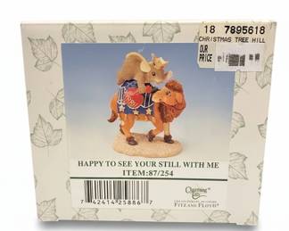 Fitz and Floyd Charming Tails Happy To See Youre Still With Me Figurine second image
