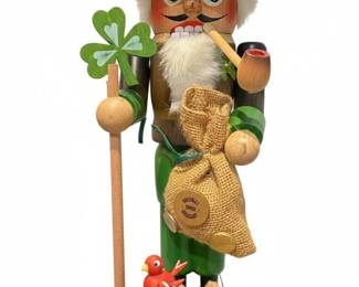 Vintage Steinbach St. Patrick Double Your Million Nutcracker