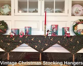 Vintage Christmas Stocking Hangers