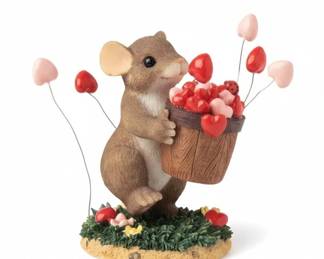 Charming Tails I Love You A Bushel Figurine or by Fitz Floyd