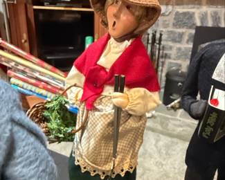 Vintage Byers Choice Caroler Gardener Figure