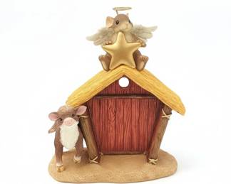 Charming Tails A House of Blessings Figurine Item or by Fitz and Floyd