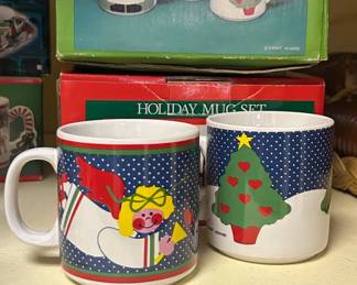 Grant Howard Holiday Mugs Set of Stoneware Coffee Mugs second image