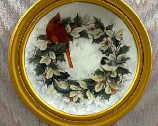 Franklin Mint Holiday Chorus Collector Plate by Theresa Politowicz
