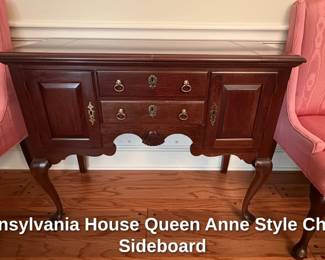Pennsylvania House Queen Anne Style Cherry Sideboard