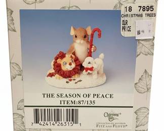 Charming Tails The Season of Peace Figurine Item or second image