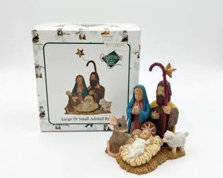 Charming Tails Large Or Small Adored By All Nativity Scene