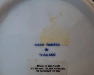Vintage Thai Celadon Style Tea Set second image