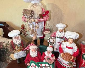 Possible Dreams Santa and Mrs. Claus Figures