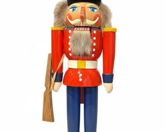 Vero Seiffener Wachsoldat Sentry Nutcracker with Box