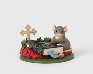 Charming Tails Words To Live By Fitz and Floyd Figurines