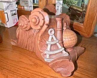 Vintage Universal Statuary Corp Hispaniola Nautical Bookends