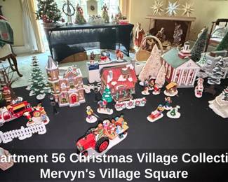Department Christmas Village Collection Mervyns Village Square second image