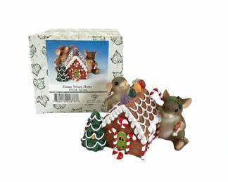Fitz and Floyd Charming Tails Home Sweet Home Figurine