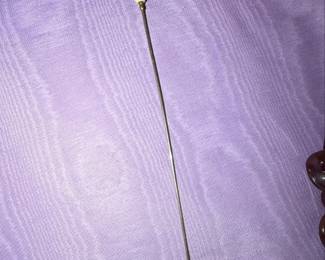 Vintage Carved Bone Stick Pin