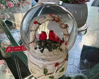 Martha Stewart Musical Snow Globe