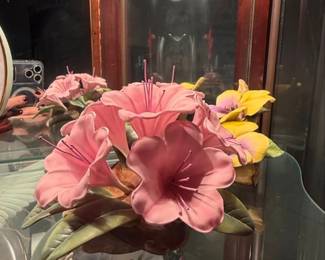 Boehm Bone Porcelain Azaleas