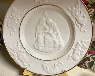Lenox The Nativity Plate Fine Ivory China