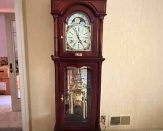 Vintage Howard Miller Grandfather Clock